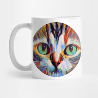 Anxious floppy cat Mug